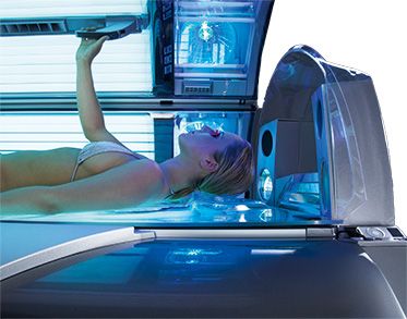 Vitalsolarium Sonnenengel in Ihrem sundays BODY • SUN • BEAUTY Studio